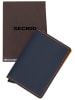Secrid Geldbörse Slimwallet Matte in Night Blue-Orange