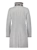 Gil Bret Wollmantel mit Stehkragen in Light Silver Melange