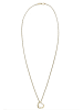 Elli DIAMONDS  Halskette 375 Gelbgold Herz in Weiß