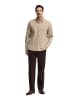 Polo Club Hemd MAN MOREAU LONG SLEEVE REGULAR FIT in Beige