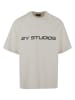2Y Studios 2Y Studios Herren Logo Oversize Tee in off white