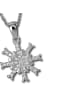 SilberDream 925 Sterling Silber Damen SilberDream Halsketten Schneeflocke  ca. 44,8cm