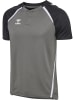 Hummel Druckknopf Polo Hmllead Herren in STEEL GRAY/ASPHALT