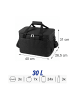 relaxdays Kühltasche in Schwarz - 30 l
