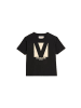 Valentino Garavani Logo Print T Shirt Schwarz
