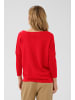 SAINT TROPEZ Strickpullover A2561, Casual fit in Valiant Poppy