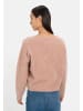 Camel Active Strickpullover aus einem Wollmix in Rosa