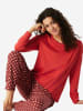 Schiesser Schlafanzug Comfort Essentials in beere
