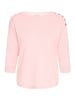 Fransa Strickpullover halbarm FRZUBASIC Baggy fit in Chalk Pink