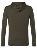 super.natural Merino Hoodie in grün