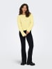 ONLY Strickpullover in Pastel Yellow