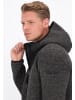 Schmuddelwedda Jacket in dark grey melange