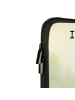 Mr. & Mrs. Panda Laptop Tasche Igel Herzen Design mit Spruch in Weiß