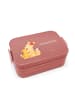 Mr. & Mrs. Panda Bento Box Fuchs Mama Motiv mit Spruch in Rot Pastell