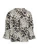 Betty Barclay Sweatshirt mit Trompetenärmeln in Beige/Grau