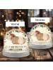 Mr. & Mrs. Panda Schüttelglas Meerschweinchen Weisheit mit Spruch in Naturpapier
