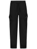 Urban Surface Cargo Hose mit Taschen und elastischen Beinabschlüssen in Schwarz
