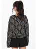 myMo ROCKS Cardigan in black offwhite