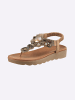 Heine Sandale in camel