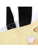Mr. & Mrs. Panda Tasche Sommer Meer Strand mit Spruch in Gelb Pastell