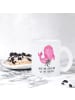 Mr. & Mrs. Panda Tasse Sternzeichen Jungfrau mit Spruch in Transparent