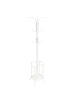 SONGMICS Garderobenständer Alan in Weiß - (B)30 x (H)175.5 x (T)30 cm