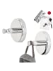 bremermann Bad-Serie LUCENTE - Handtuchhaken 2er Set inkl. Klebeset ca. Ø 6 x 4,5 cm T