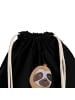 Mr. & Mrs. Panda wander rucksack Faultier Yoga ohne Spruch in Schwarz