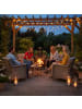 relaxdays Terrassenofen in Bronze - (B)46x (H)86 x (T)38 cm