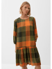 s.Oliver Einteiler Kleid kurz in Olive-orange