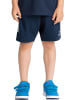 erima Squad Shorts in new navy/silver grey