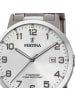 Festina Analog-Armbanduhr Festina Klassik silber groß (ca. 40mm)