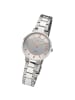 Regent Analog-Armbanduhr Regent Metallarmband silber mittel (ca. 31,5mm)