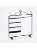 relaxdays Schmuckhalter in Schwarz - (B)31,5 x (H)34 x (T)9 cm
