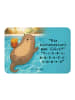 Mr. & Mrs. Panda Magnet Otter Schwimmbad Pommes Design mit Spruch in Weiß