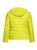 CARTOON Steppjacke mit abnehmbarer Kapuze in Neon Yellow