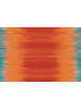 Arte Espina Kurzflor Teppich Sunset 807 in orange - blau - rechteckig