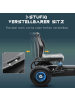 HOMCOM Gokart Tretauto Blau+Schwarz