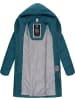 ragwear Wintermantel Natalka Melange in Deep Ocean