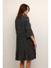 Kaffe Kleid KAmarita A-shape in Black/Chalk Graphic Print