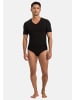 Hanro Unterhemd / Shirt Kurzarm Natural Function in Schwarz