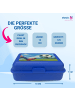 elasto Vorratsdose "School-Box" 1100 ml in blau - mit Motiv