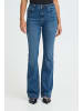 Pulz Jeans PZBECCA regular fit in Medium Blue Denim