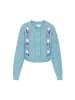 IZIA Cardigan in blue mint