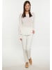 usha WHITE LABEL Damen Pullover in Wollweiss