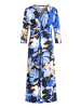 Betty Barclay Midikleid mit Raffung in Dunkelblau/Blau