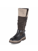 rieker Schaftstiefel in schwarz