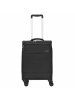 D&N Travel Line 9004 - 4-Rollen-Kabinentrolley S 55 cm (schwarz) in schwarz