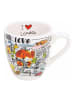 Mini-Becher London in Bunt - 200 ml