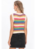 IZIA Vest in offwhite multicolor
